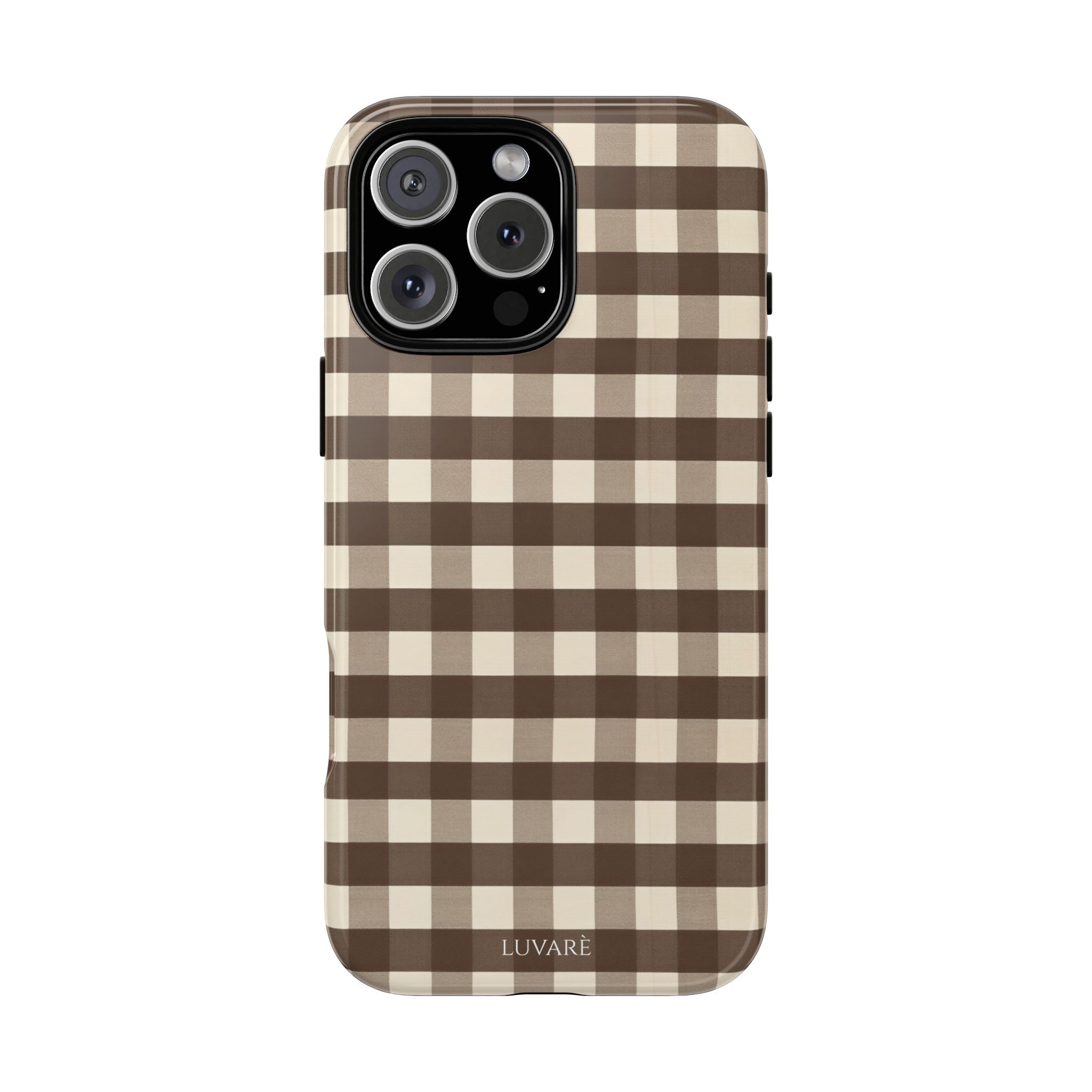 Brown Buffalo Plaid Case