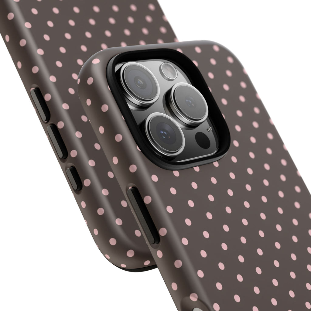 Brown Polka Dot Phone Case