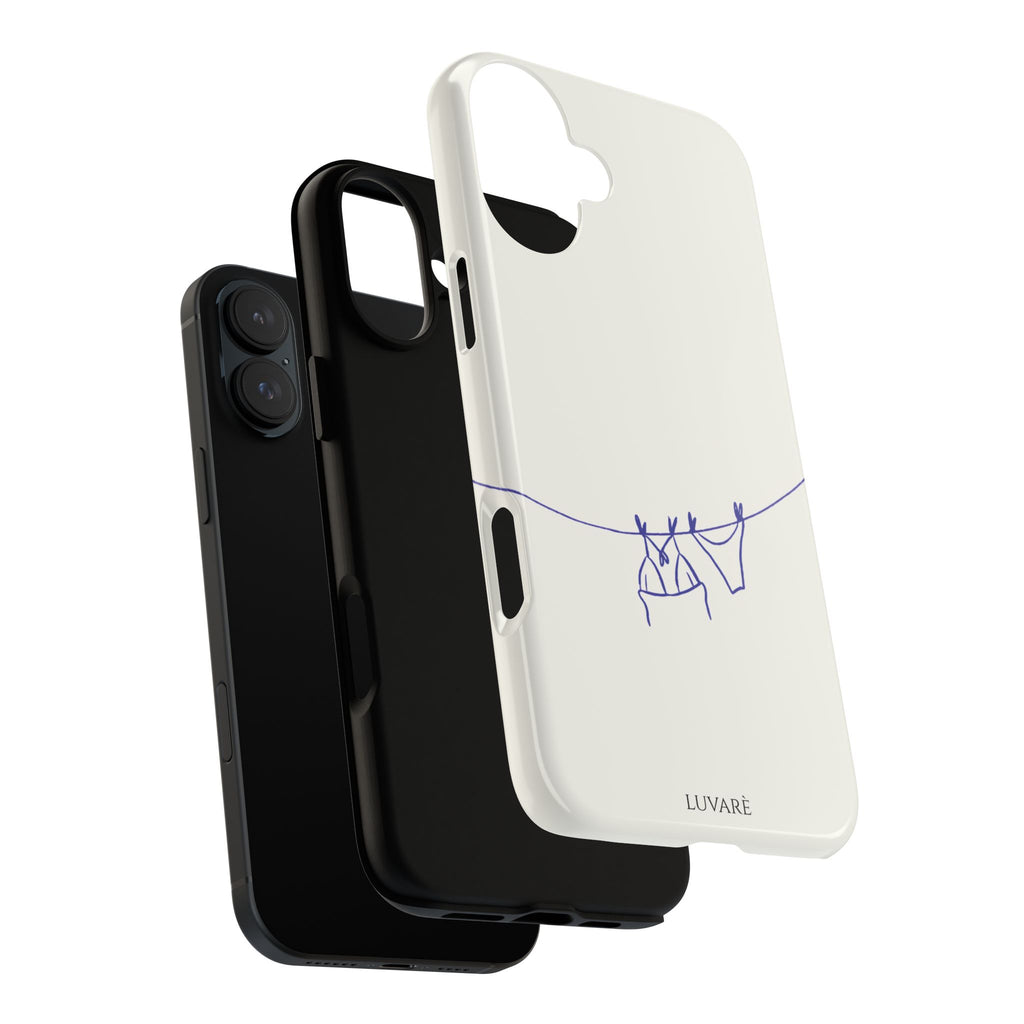 Blue Line Bikini Case