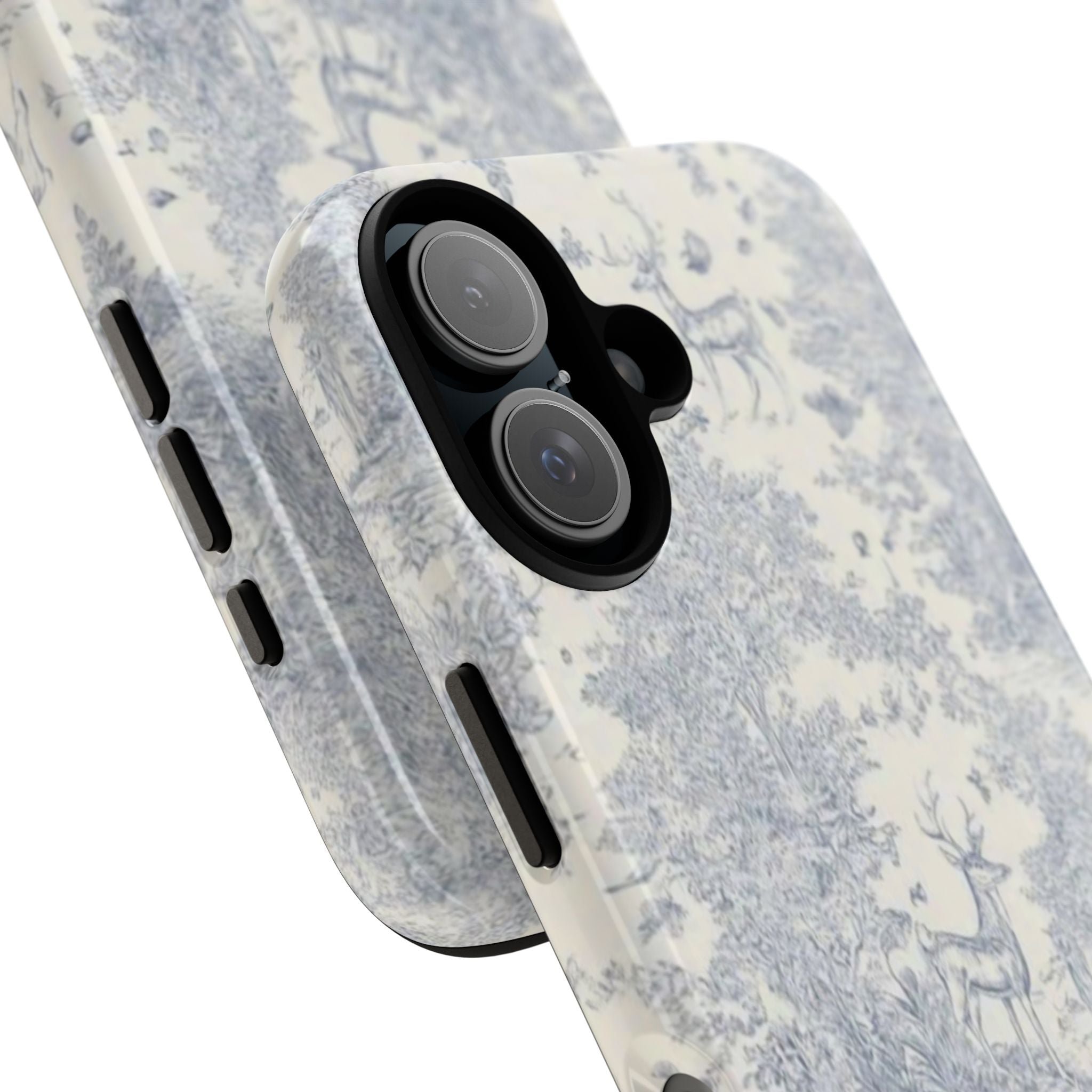 Toile Deer Phone Case — Vintage Woodland iPhone Protective Cover