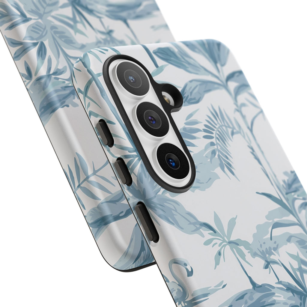 Tropical Palm Toile Case