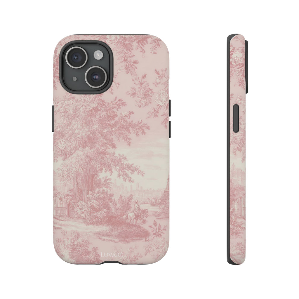 Pink Vintage Toile Case