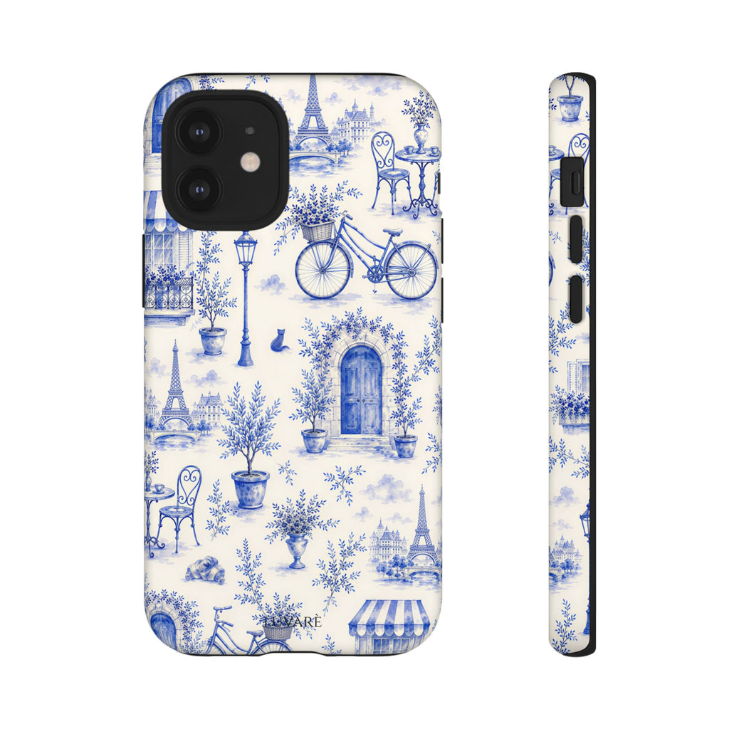 Paris Blue Toile Case