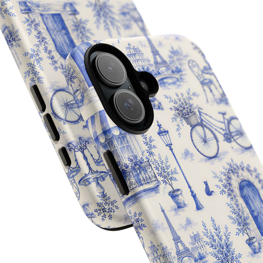 Paris Blue Toile Case