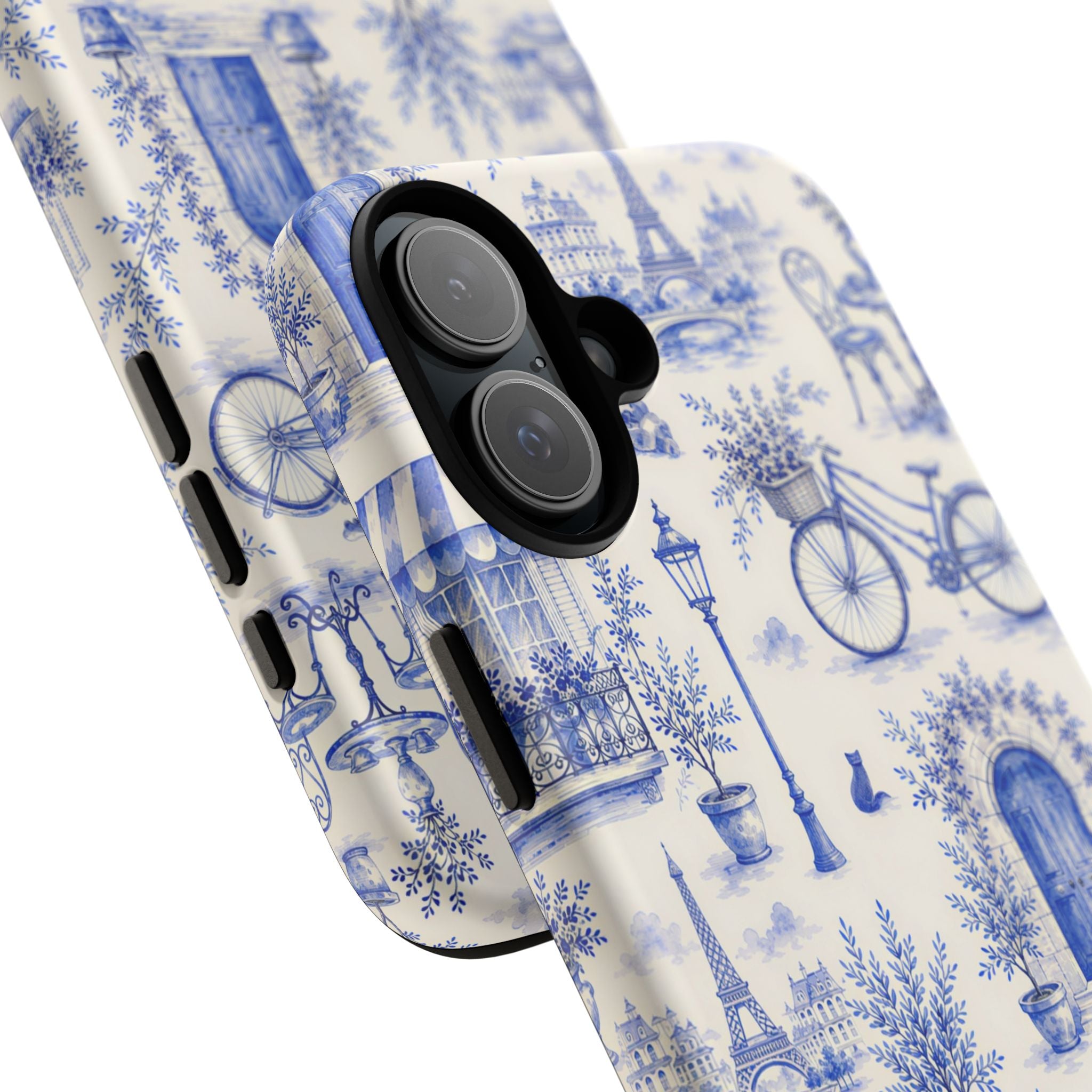 Paris Blue Toile Case
