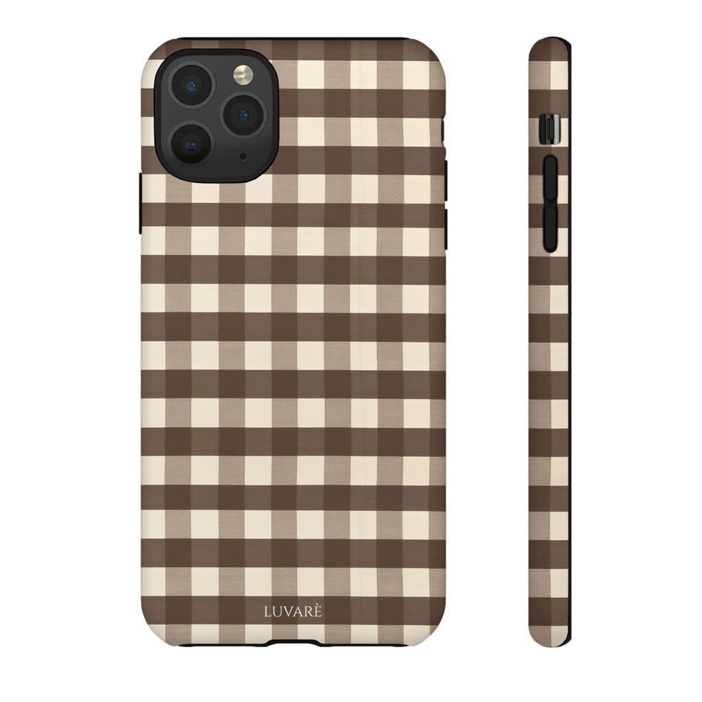 Brown Buffalo Plaid Case