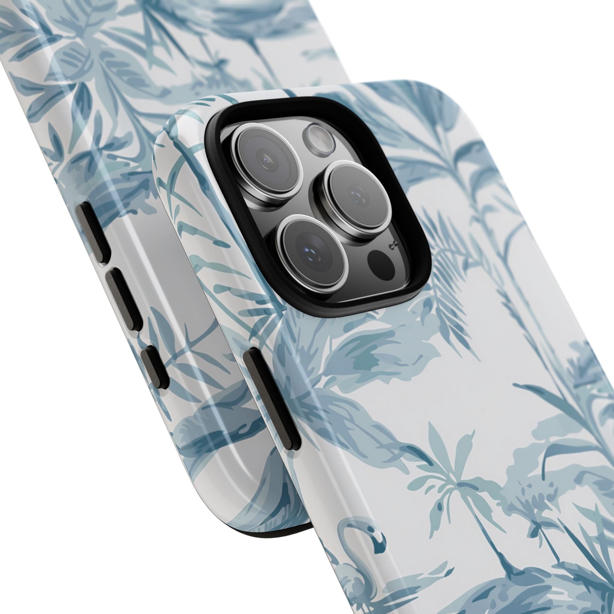 Tropical Palm Toile Case