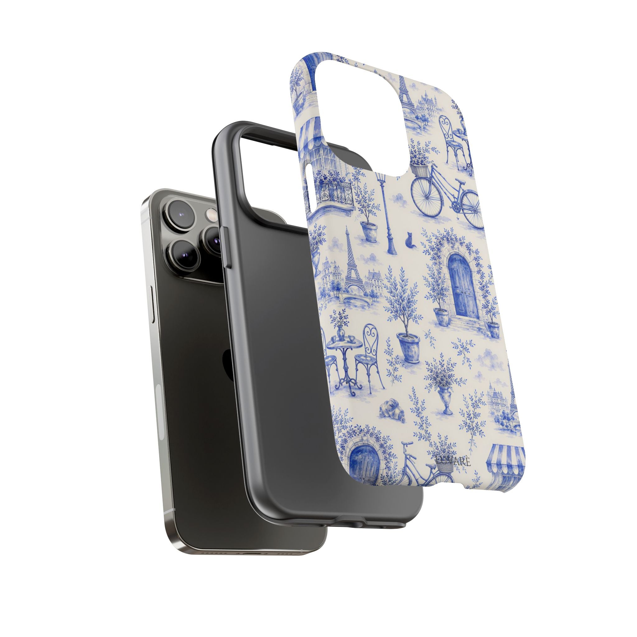 Paris Blue Toile Case