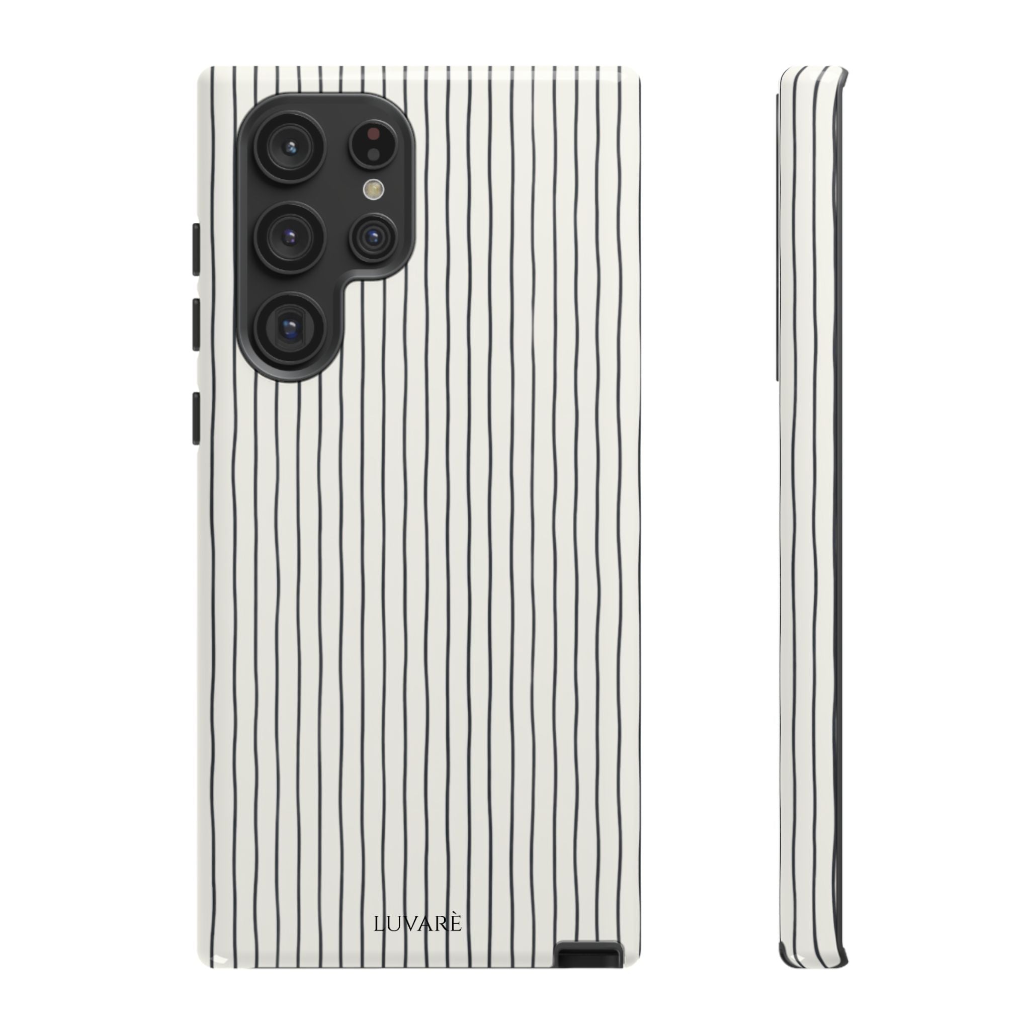 Black Pinstripe Case