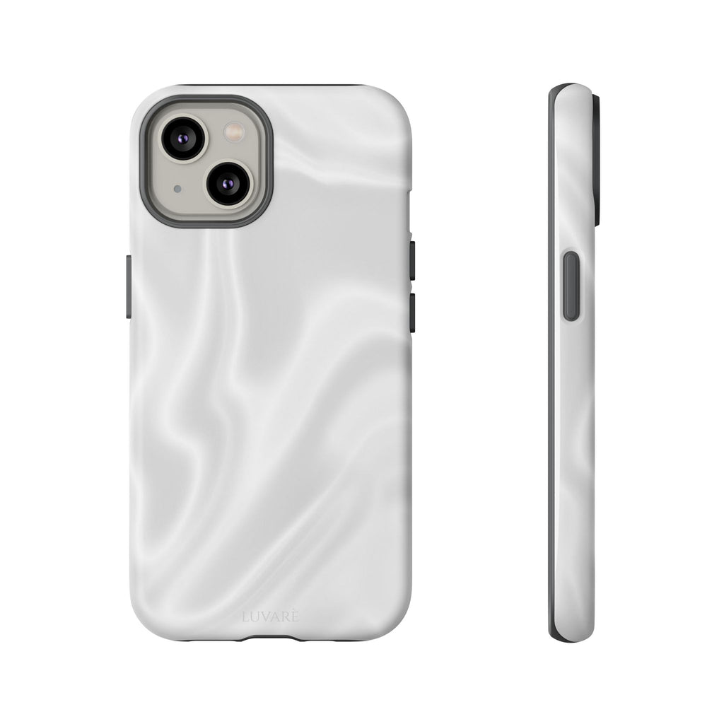 Pearl Marble Tough Phone Case — Durable Slim Impact Protection