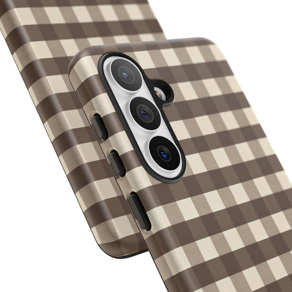 Brown Buffalo Plaid Case