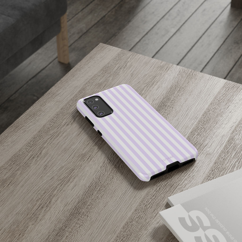 Lavender Stripe Case