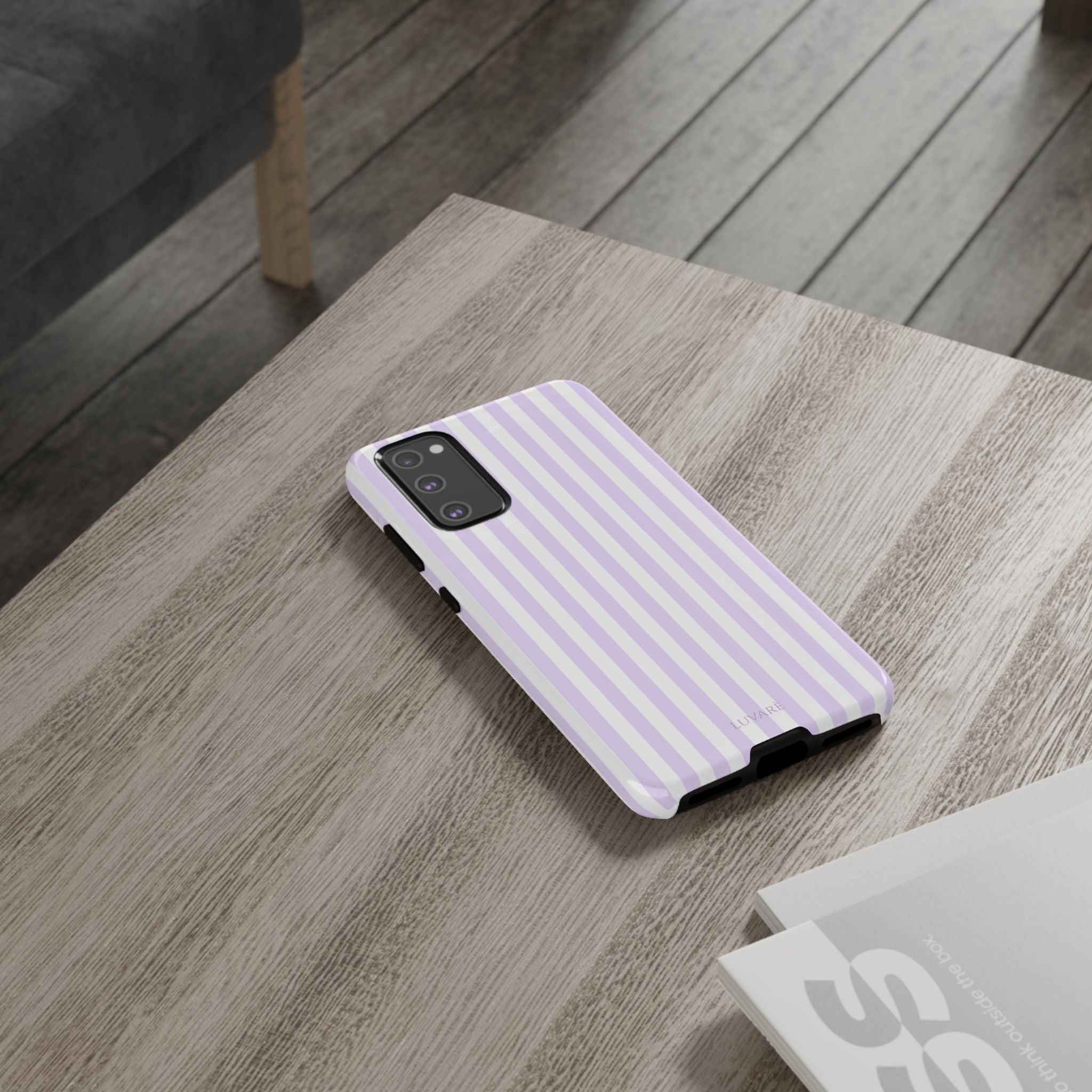 Lavender Stripe Case