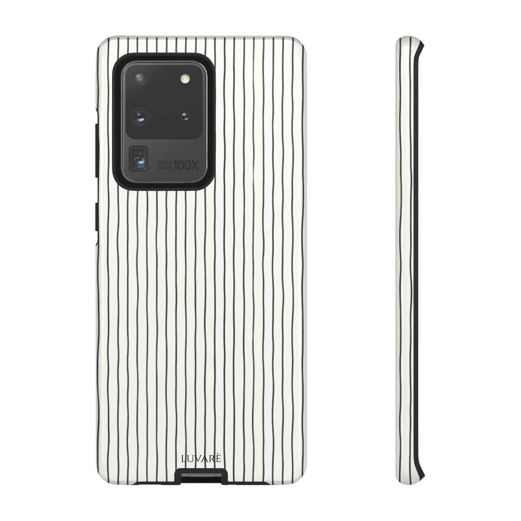 Black Pinstripe Case