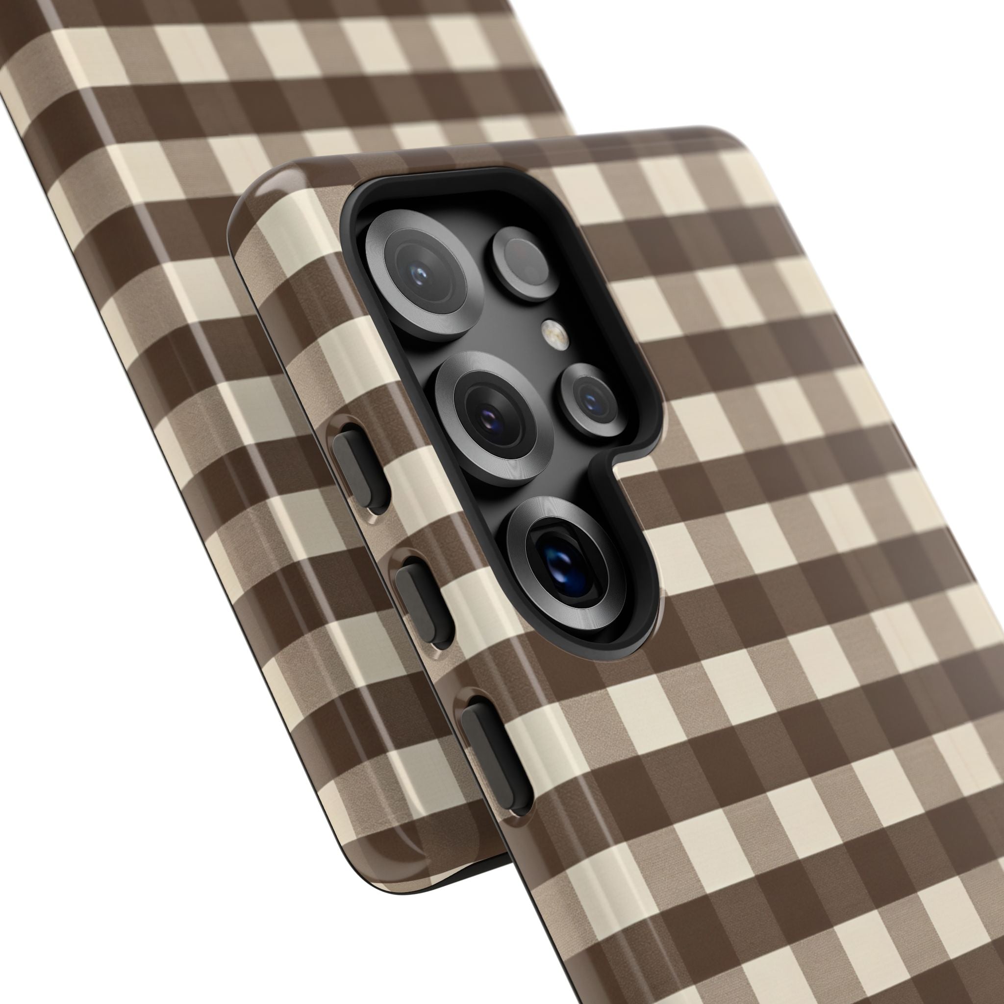 Brown Buffalo Plaid Case