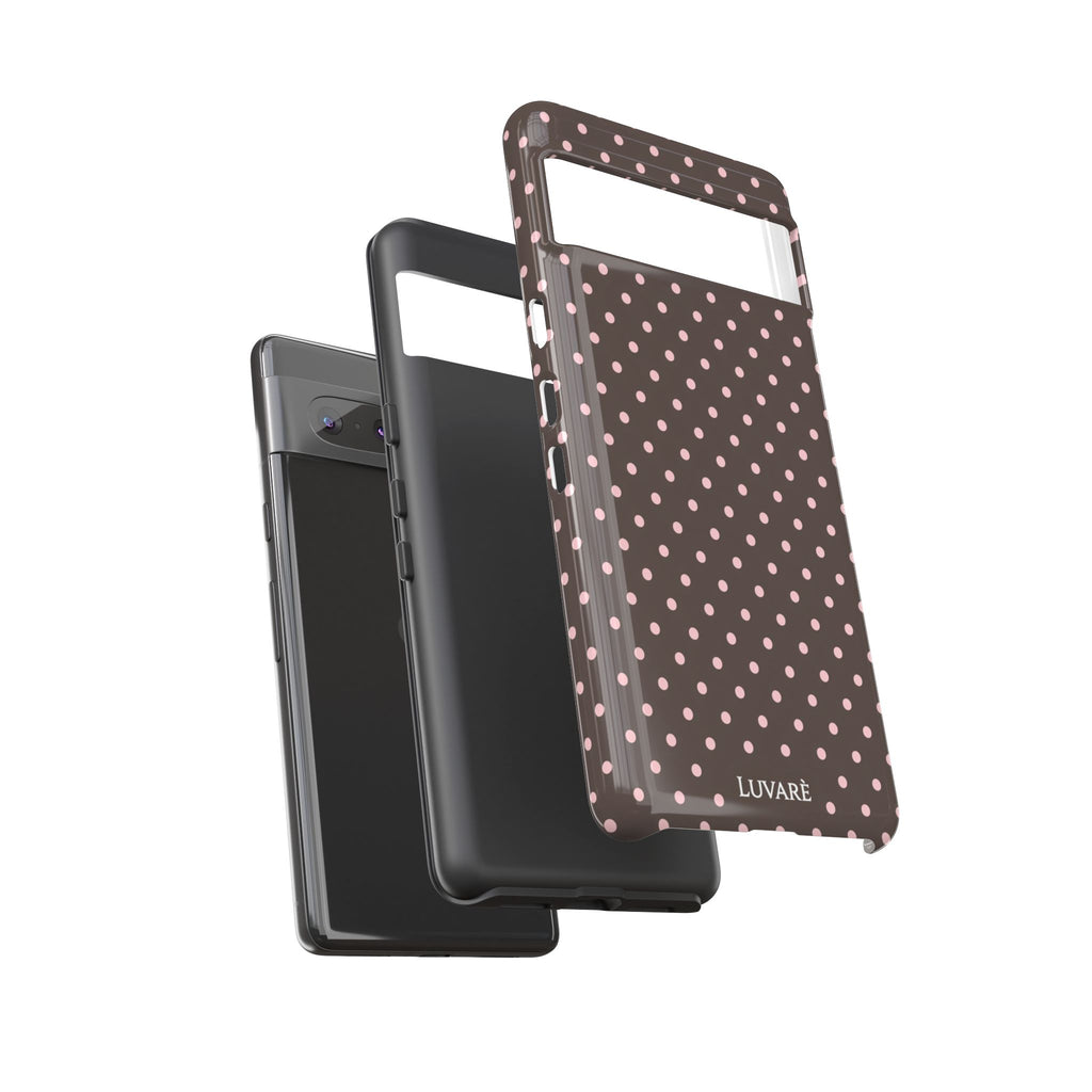 Brown Polka Dot Phone Case
