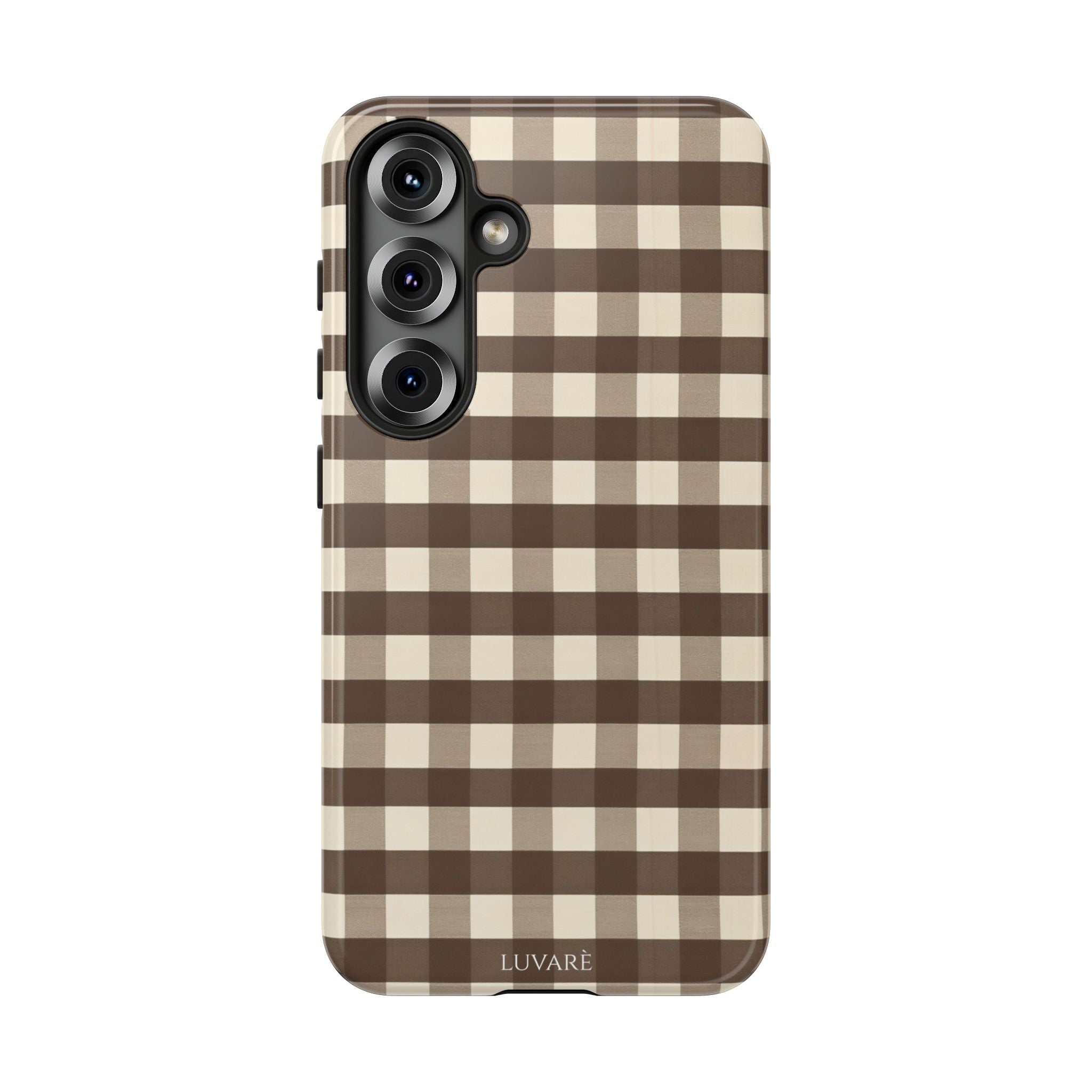 Brown Buffalo Plaid Case