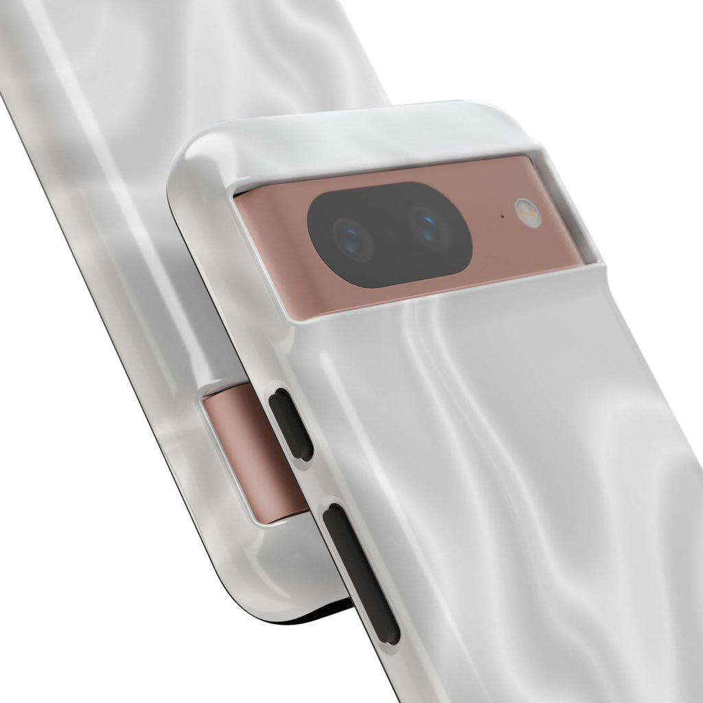 Pearl Marble Tough Phone Case — Durable Slim Impact Protection