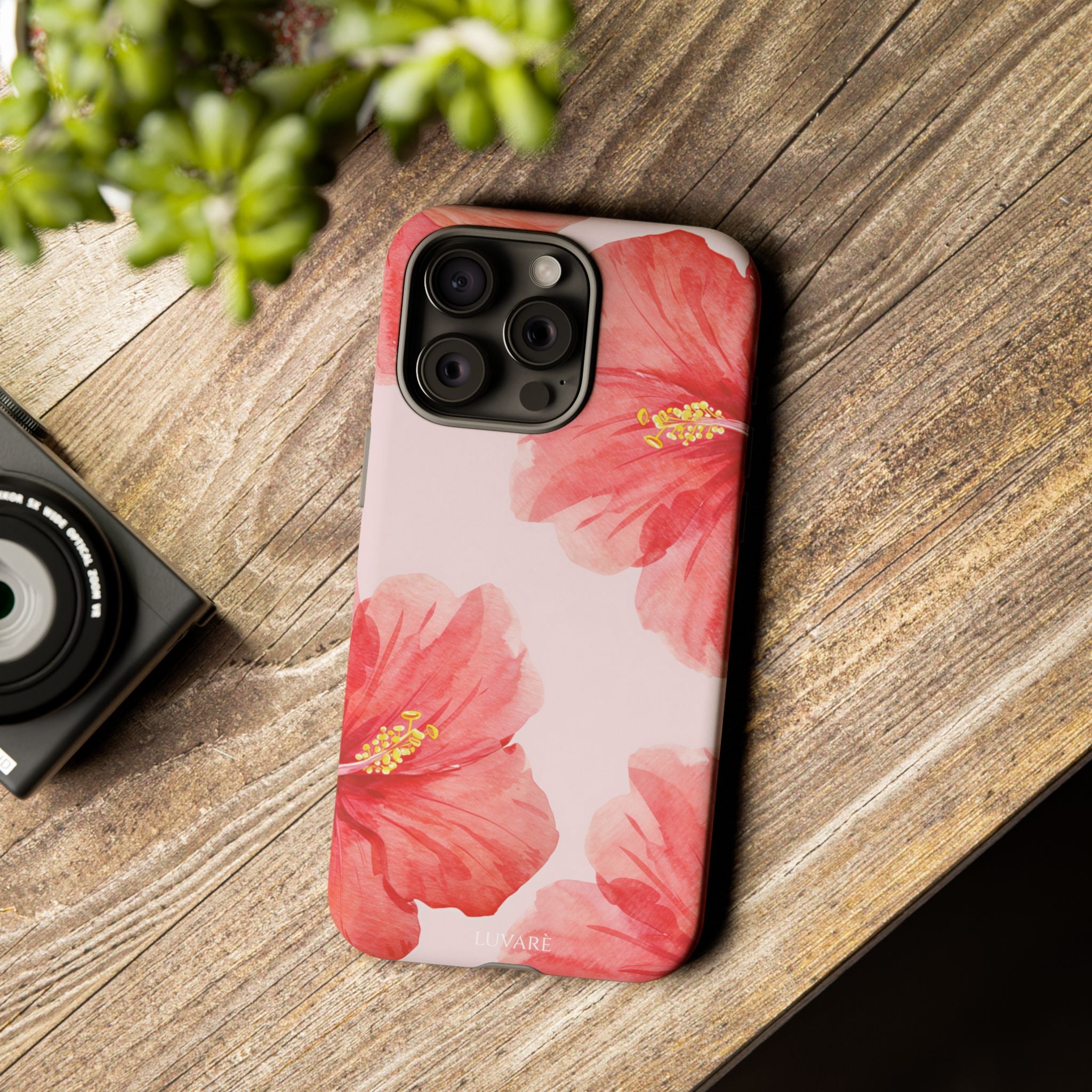 Watercolour Island Floral Hibiscus Case