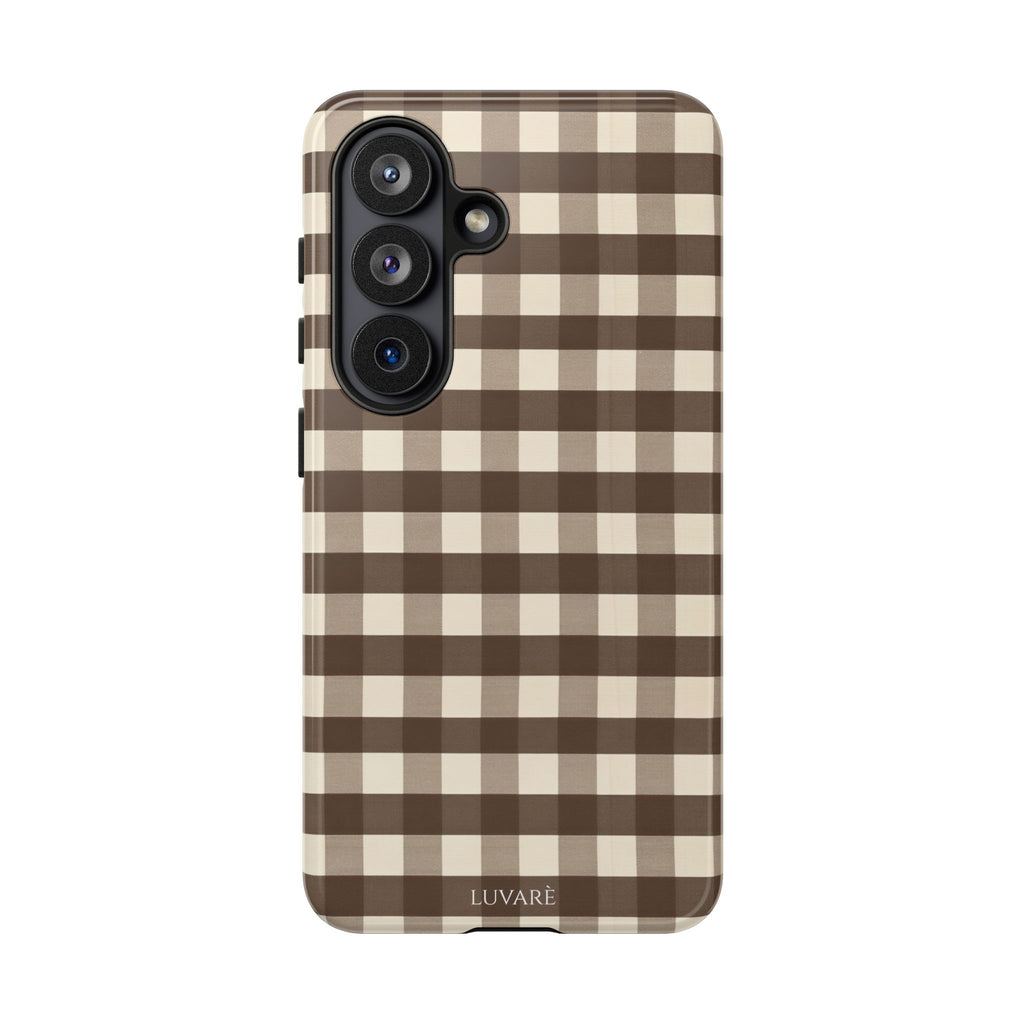 Brown Buffalo Plaid Case