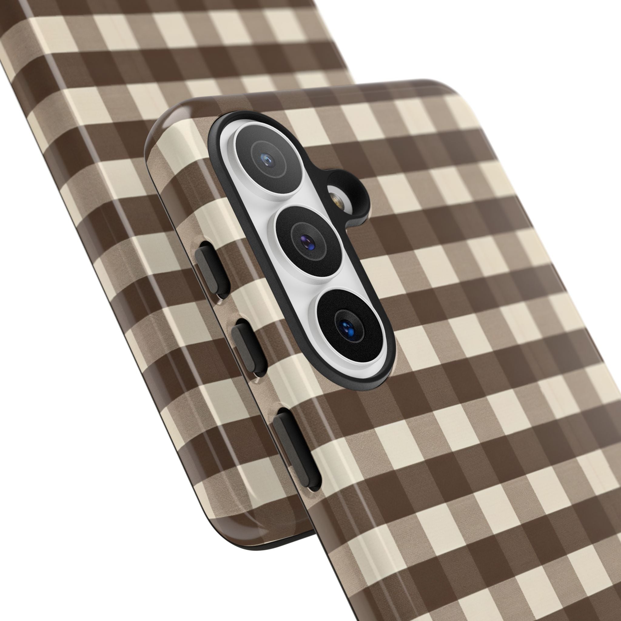 Brown Buffalo Plaid Case
