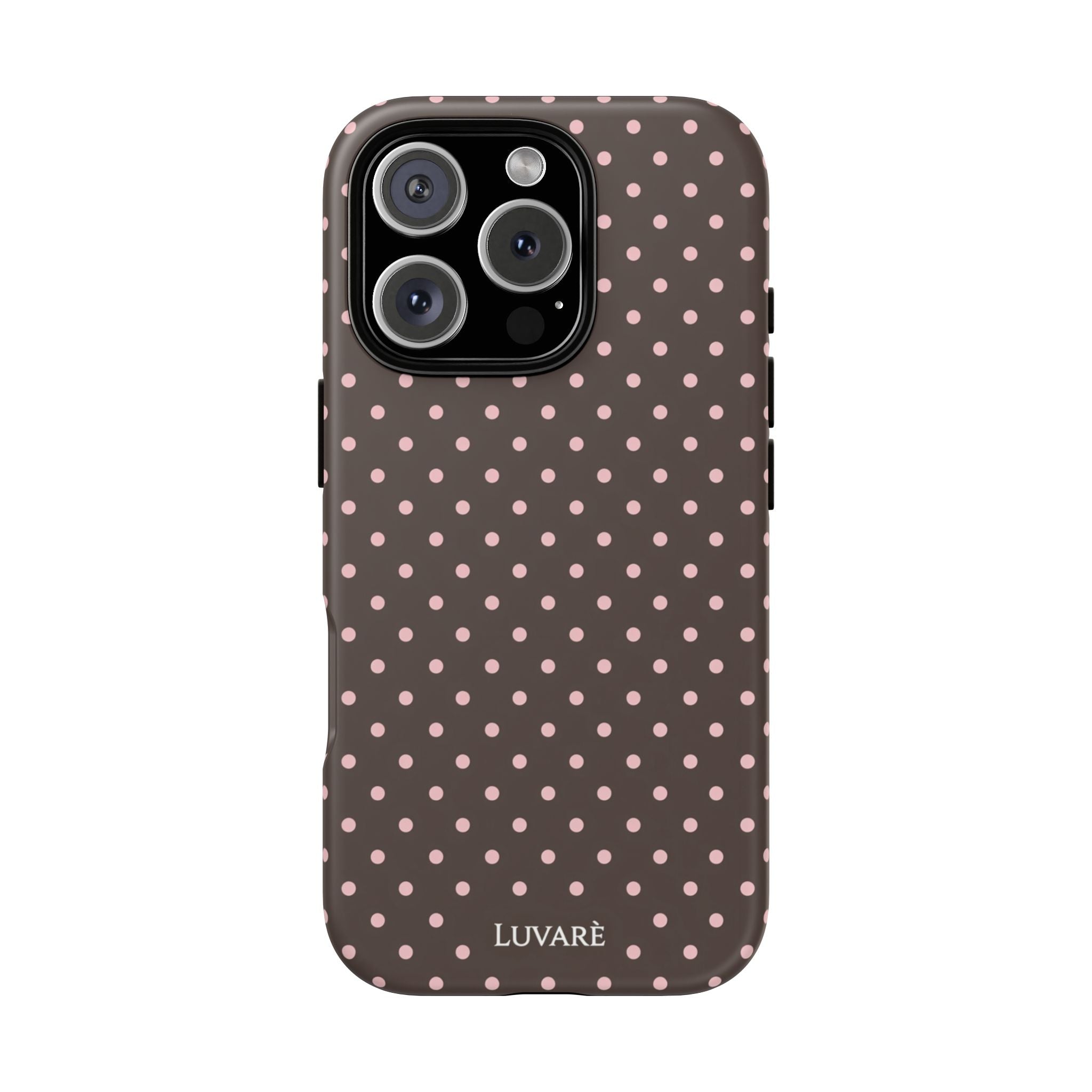 Brown Polka Dot Phone Case