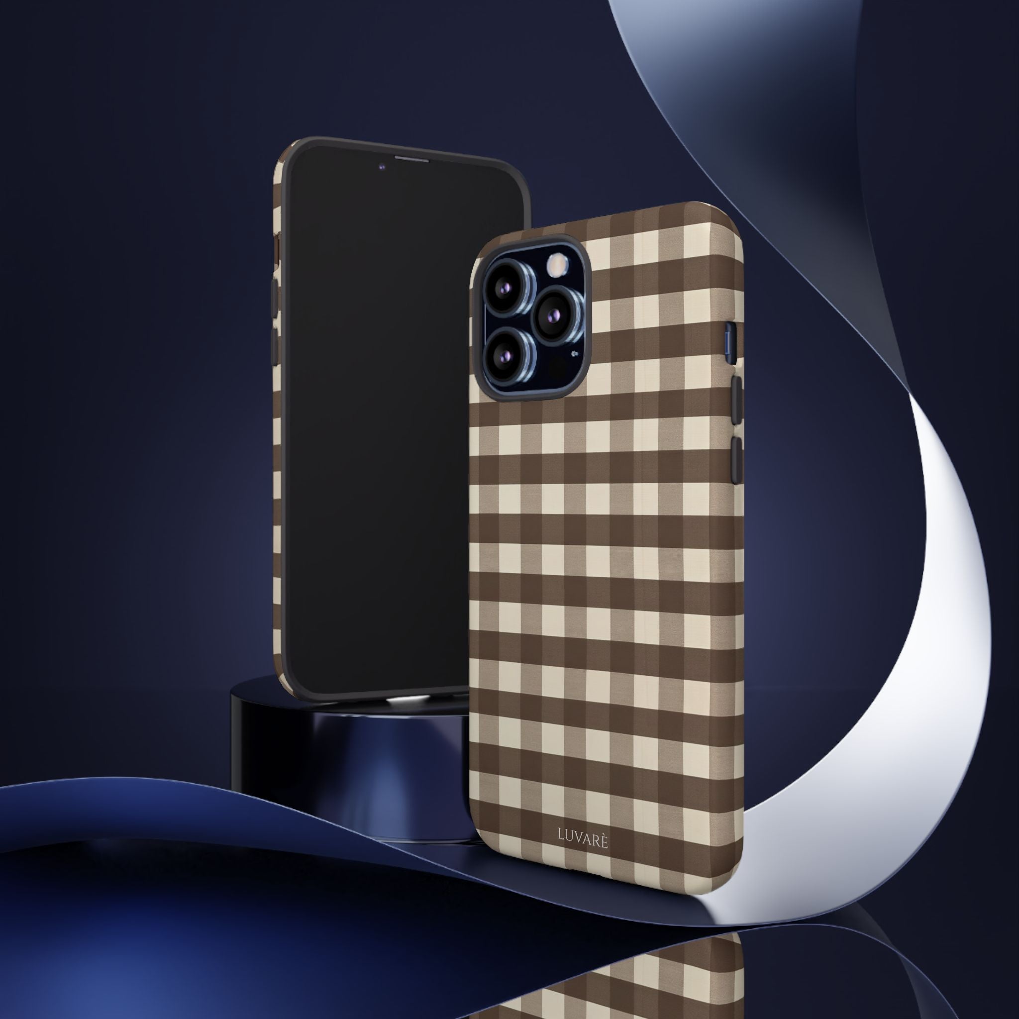 Brown Buffalo Plaid Case