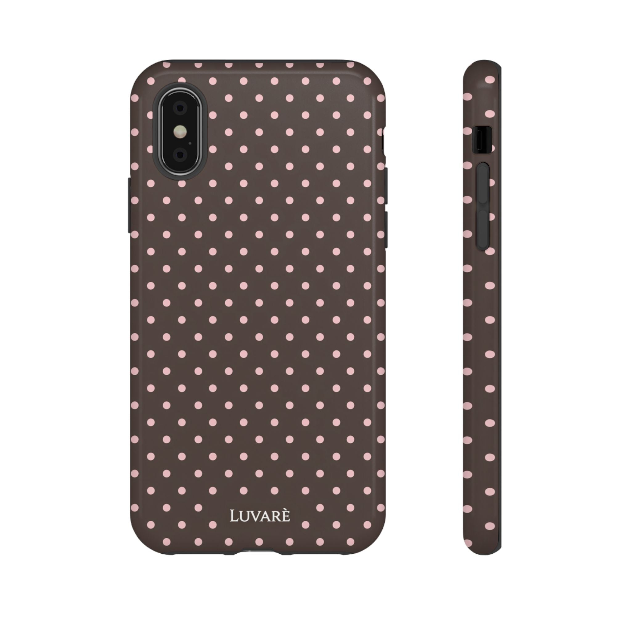 Brown Polka Dot Phone Case