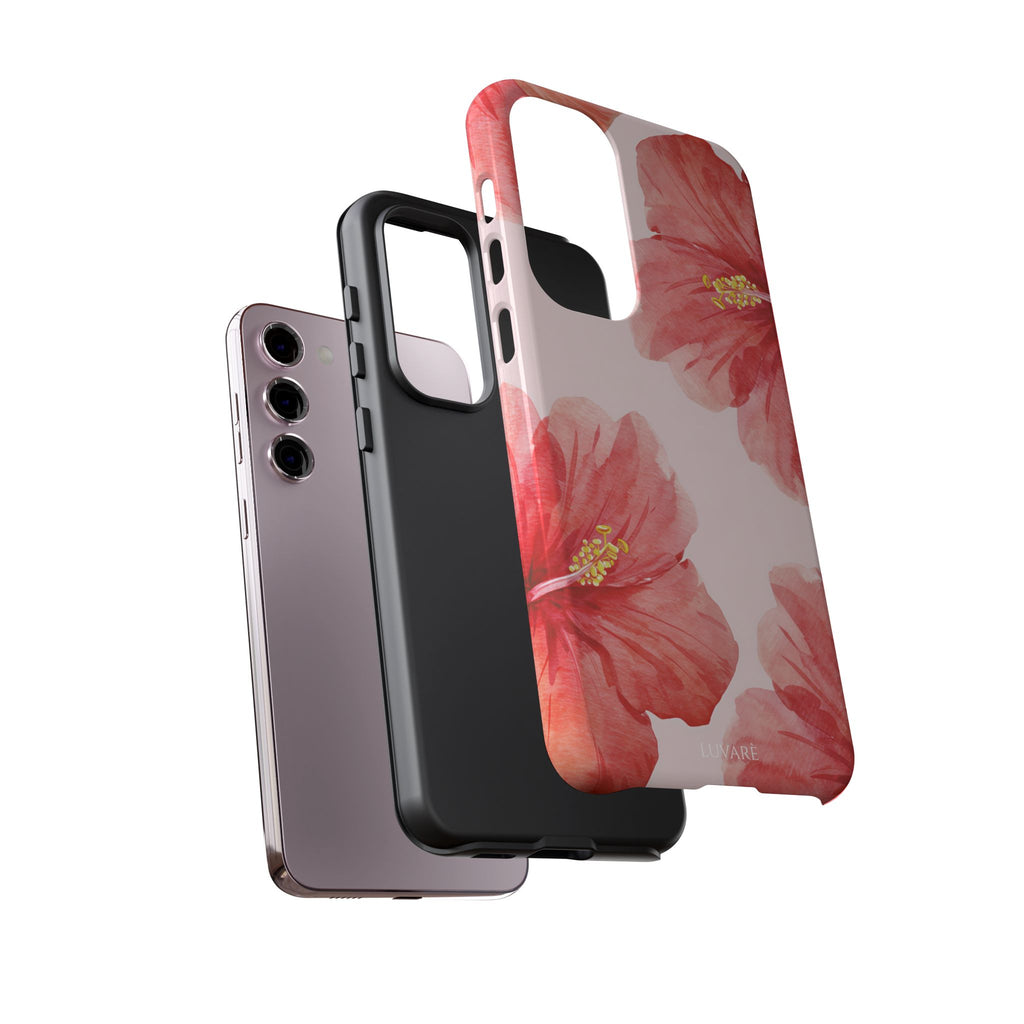 Watercolour Island Floral Hibiscus Case