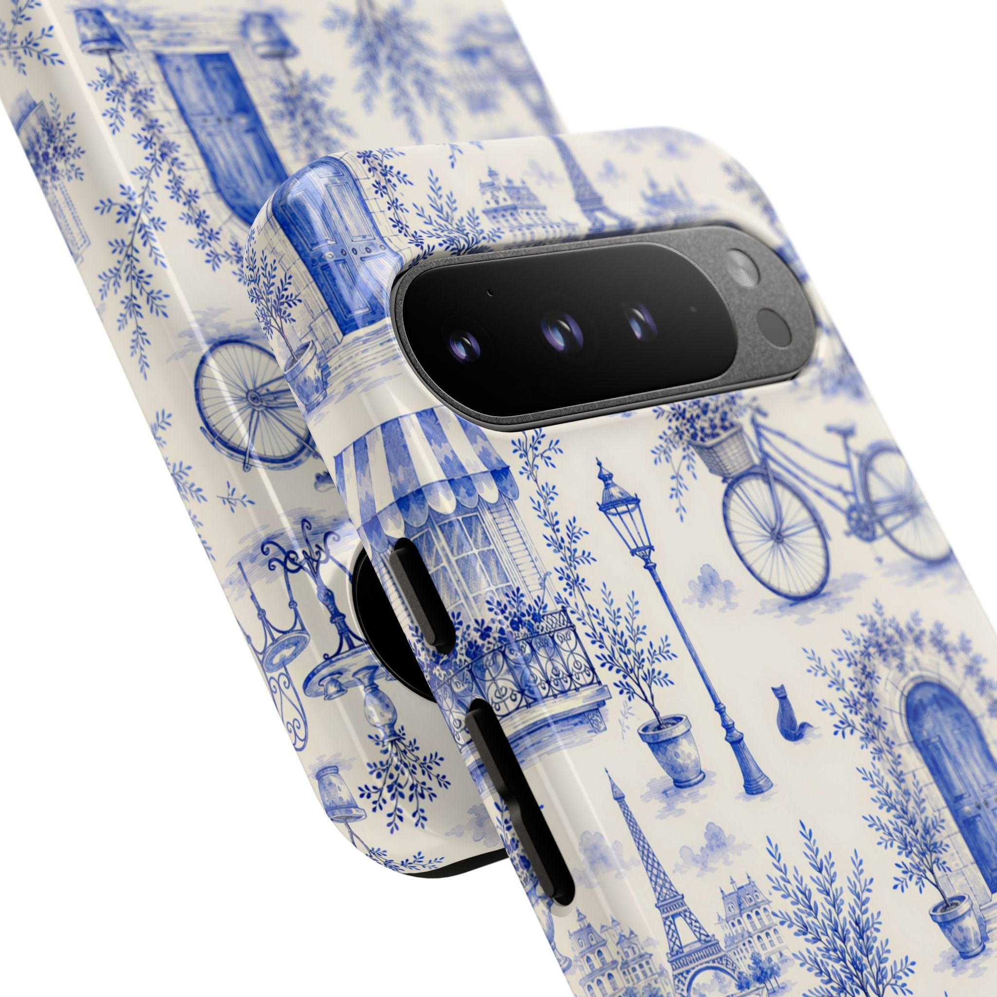 Paris Blue Toile Case