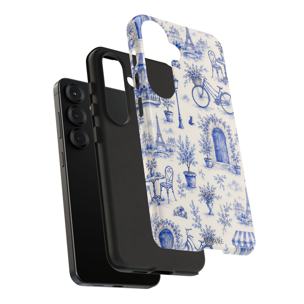 Paris Blue Toile Case
