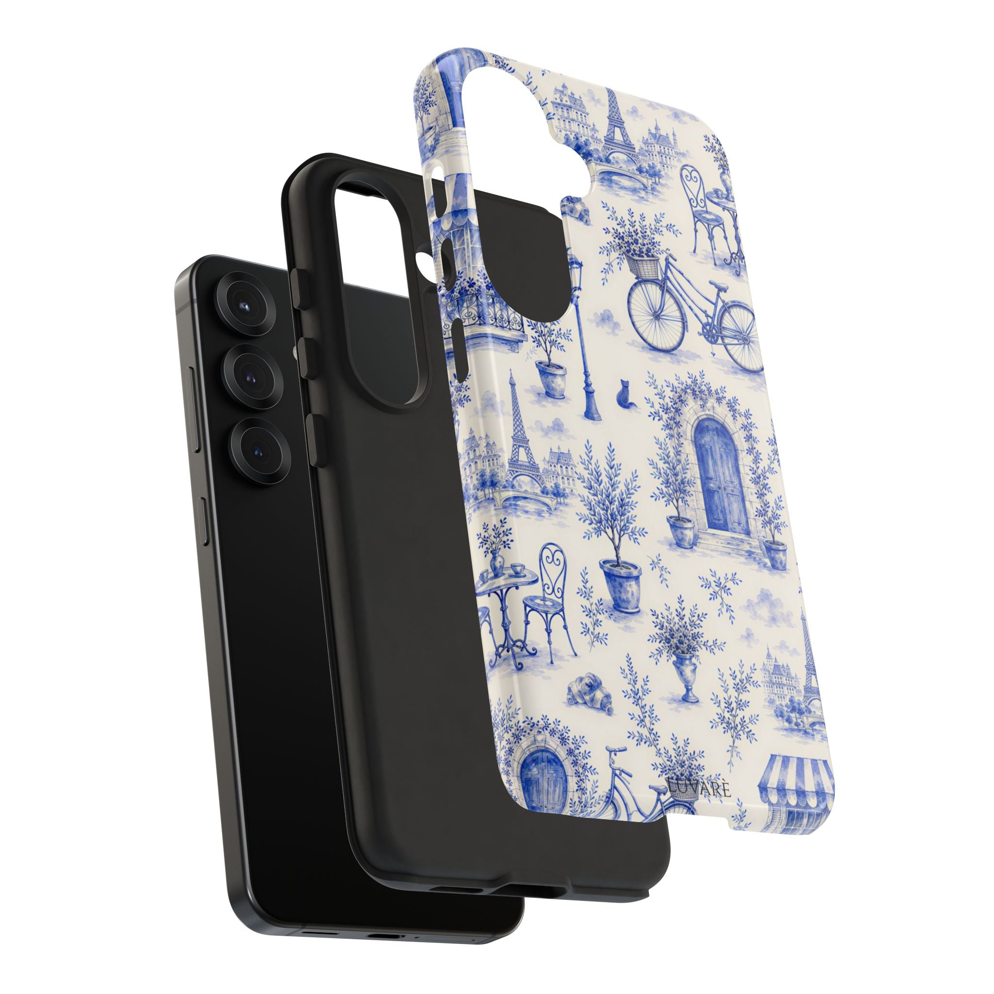 Paris Blue Toile Case