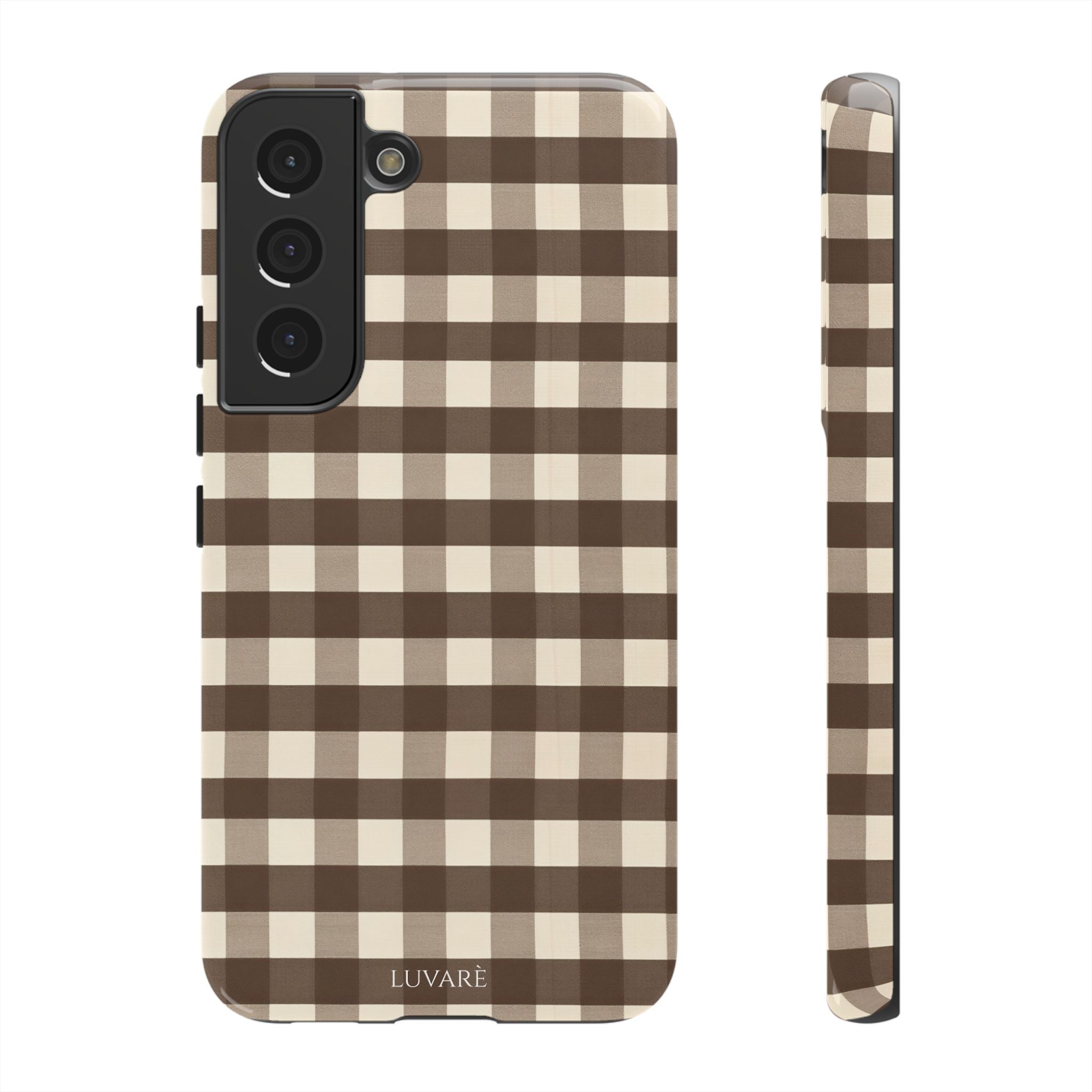 Brown Buffalo Plaid Case