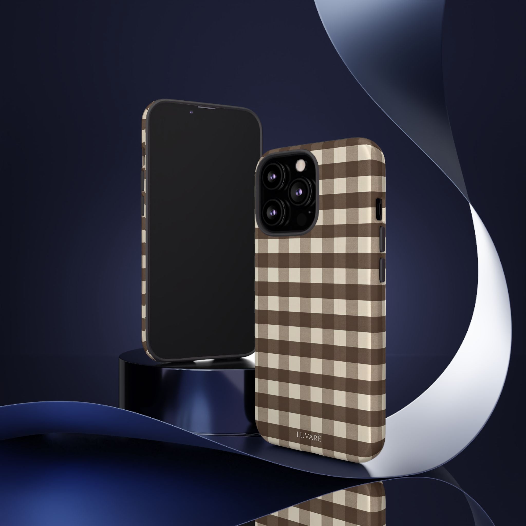 Brown Buffalo Plaid Case