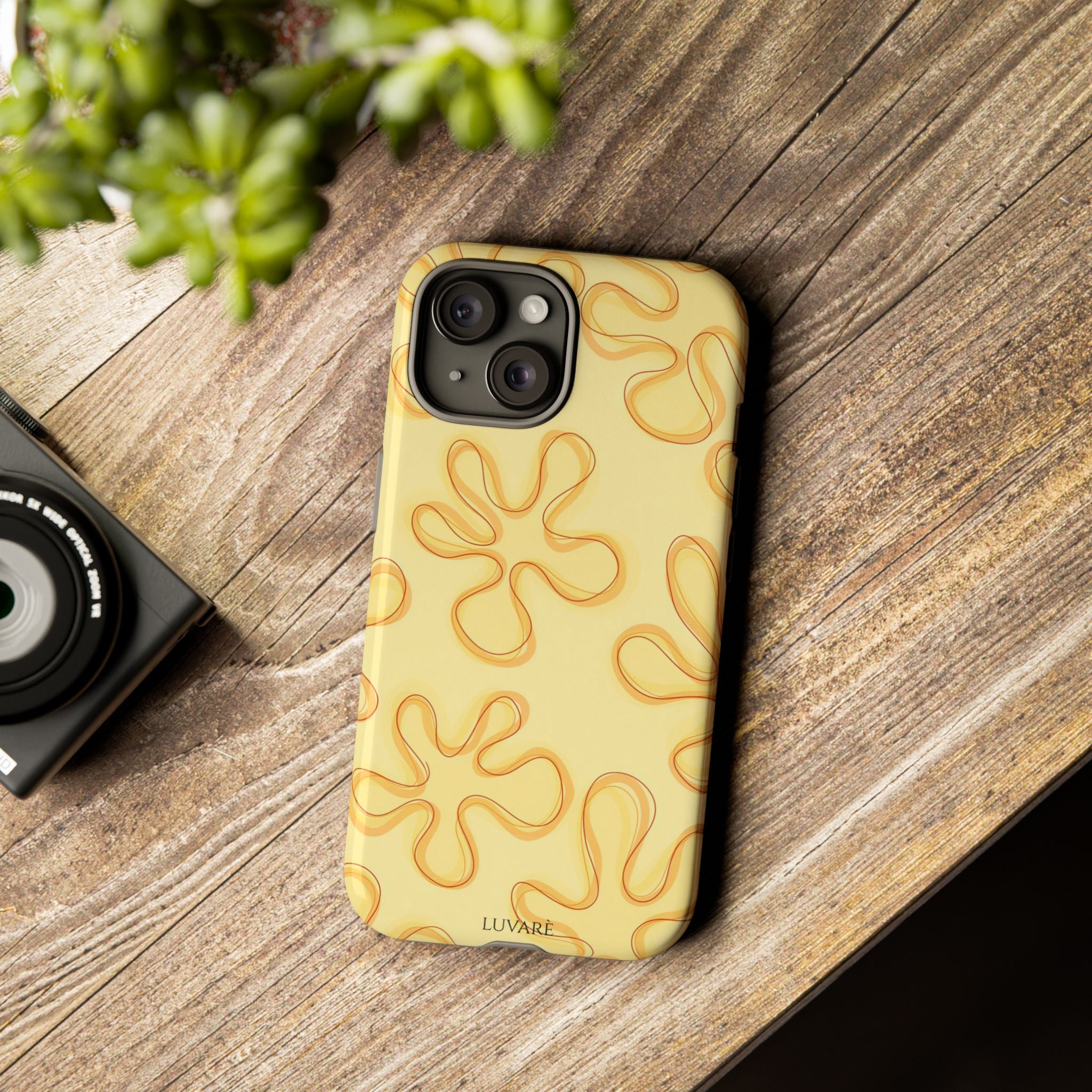 Yellow Flower Retro Case
