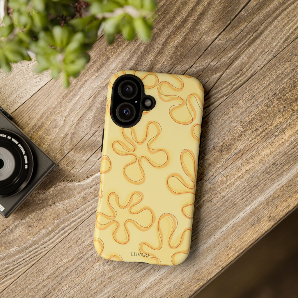 Yellow Flower Retro Case