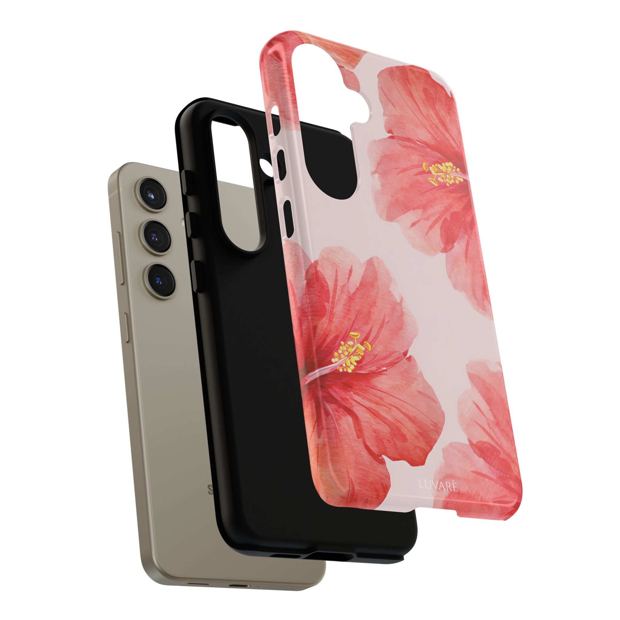 Watercolour Island Floral Hibiscus Case