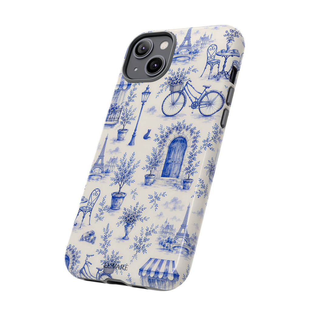Paris Blue Toile Case