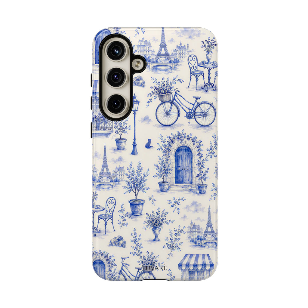 Paris Blue Toile Case