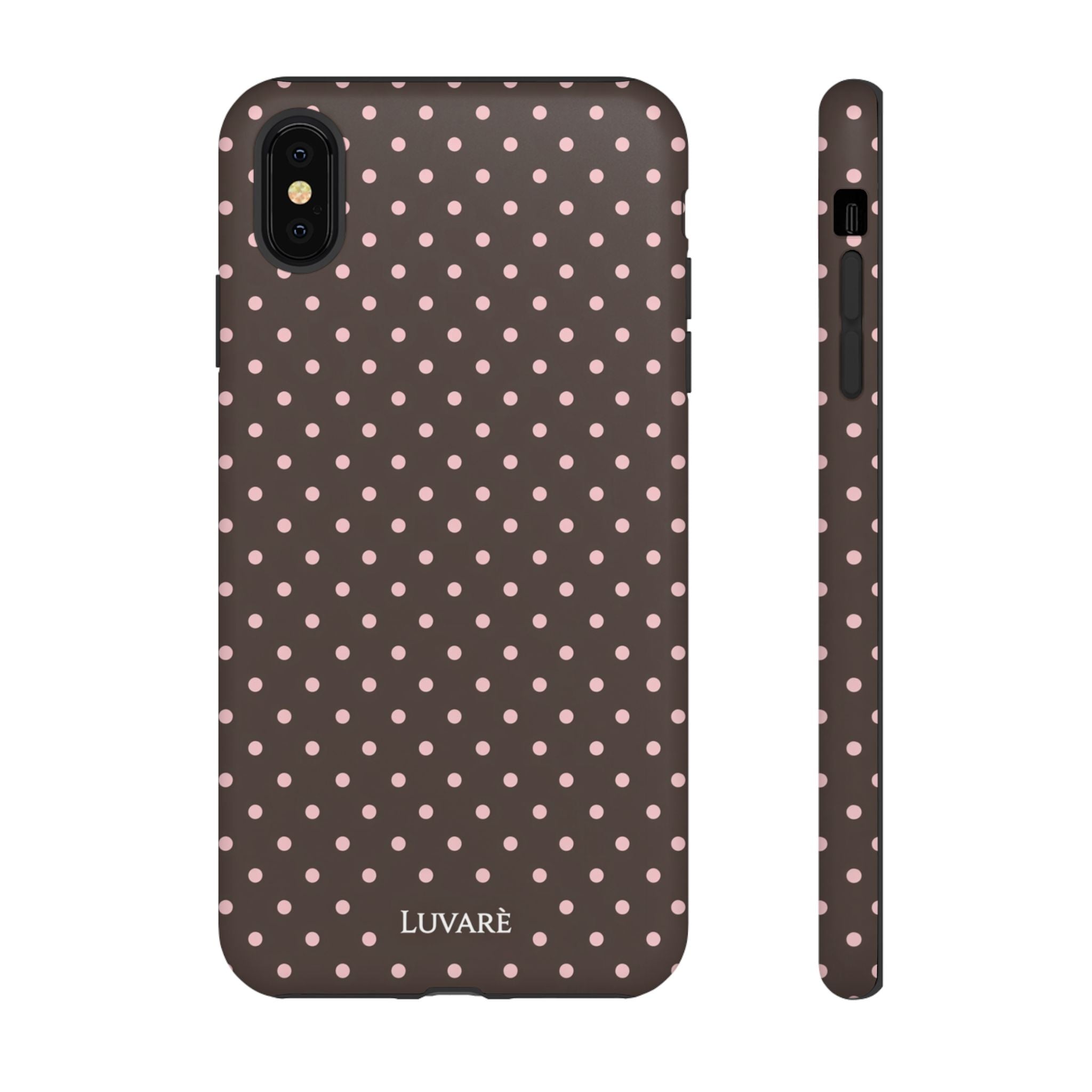 Brown Polka Dot Phone Case