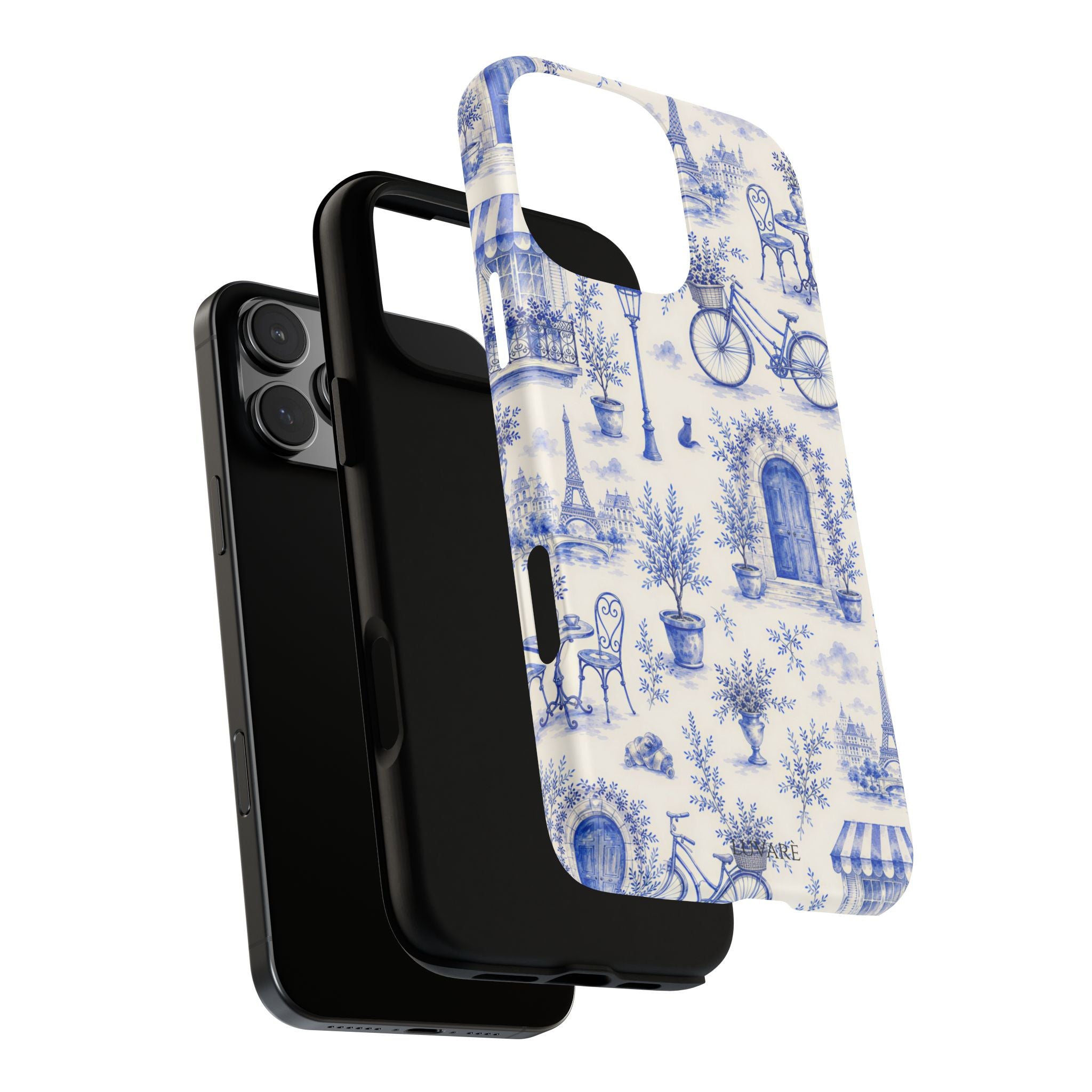 Paris Blue Toile Case