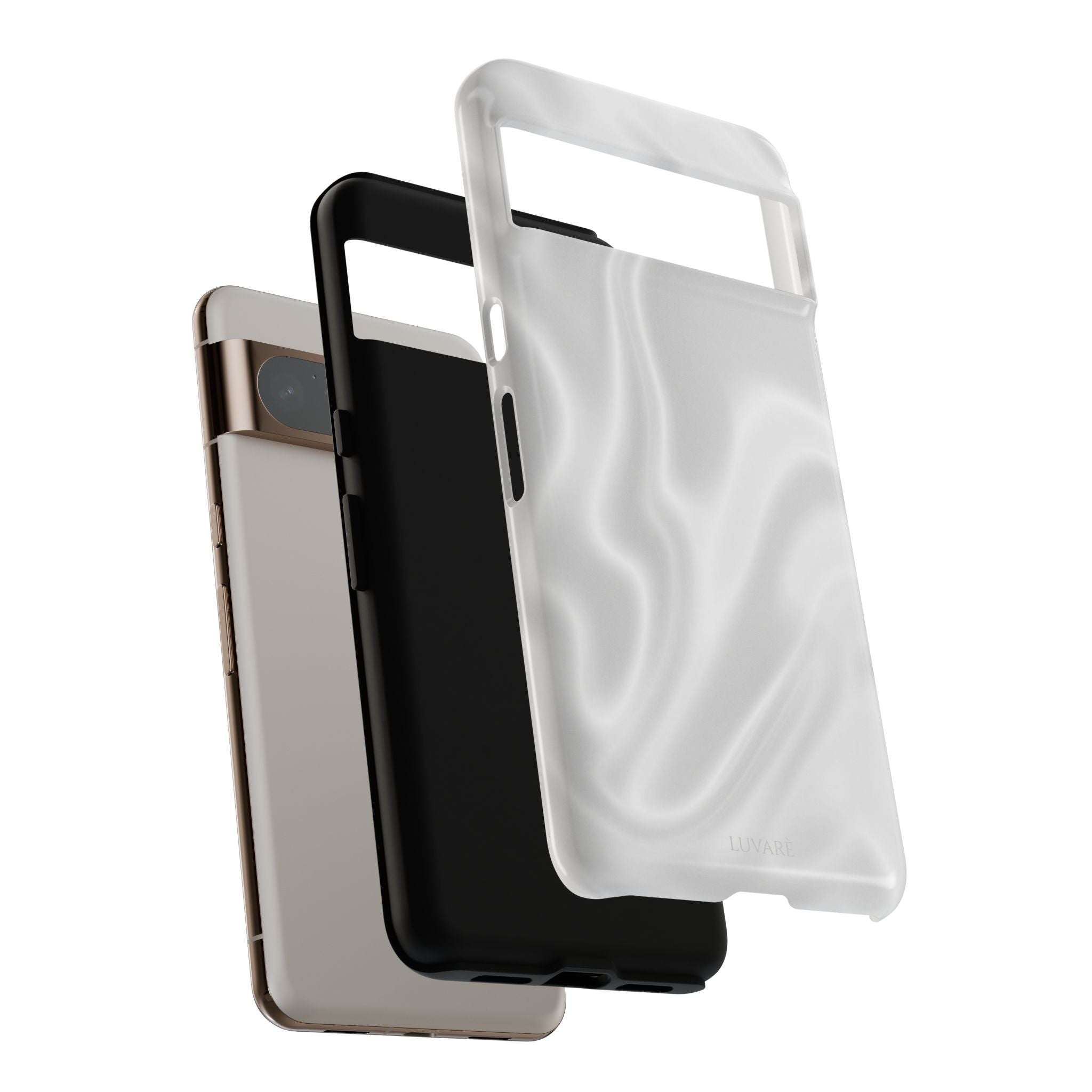 Pearl Marble Tough Phone Case — Durable Slim Impact Protection