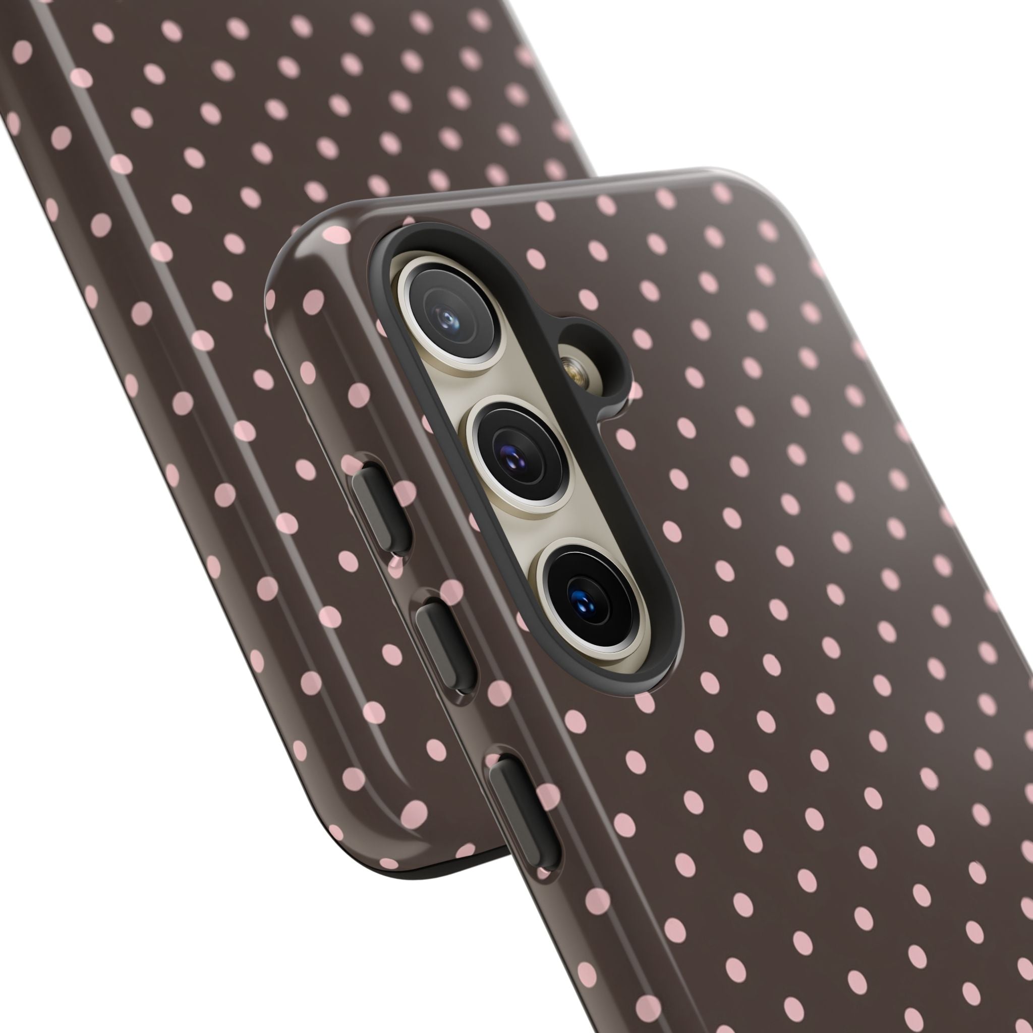Brown Polka Dot Phone Case