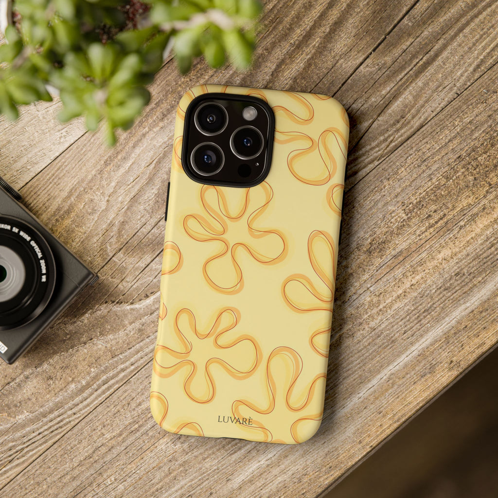 Yellow Flower Retro Case