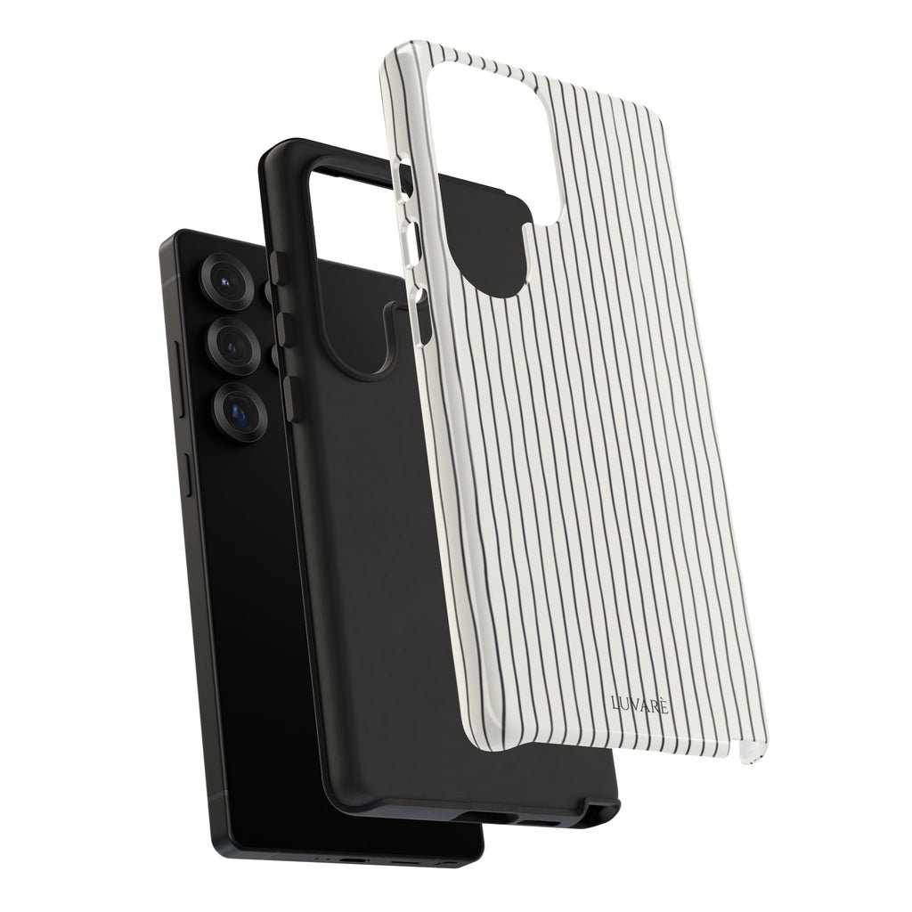 Black Pinstripe Case