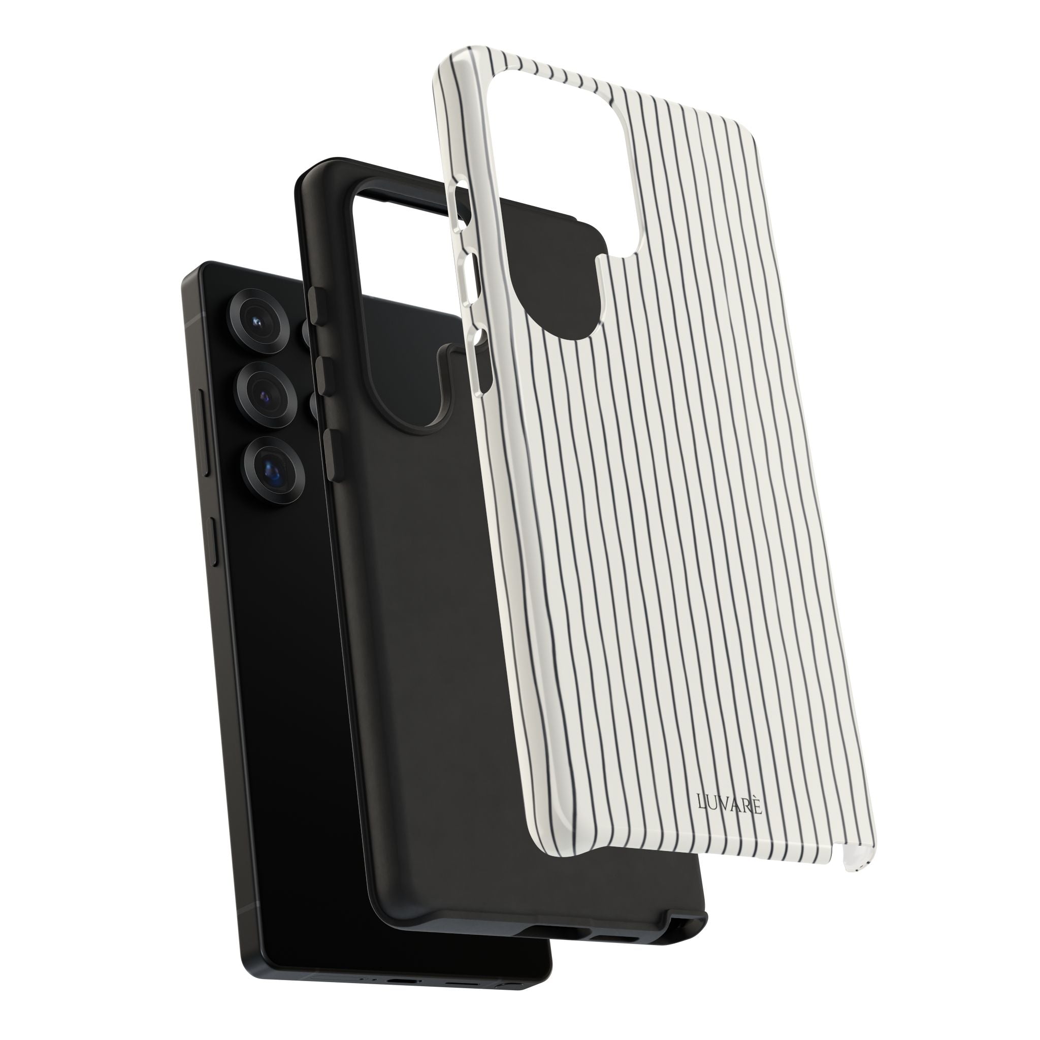 Black Pinstripe Case
