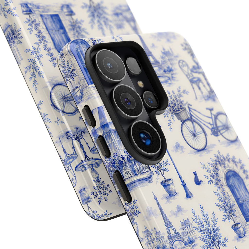 Paris Blue Toile Case
