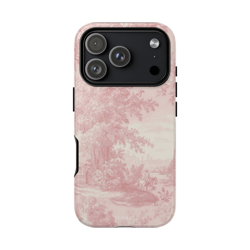Pink Vintage Toile Case