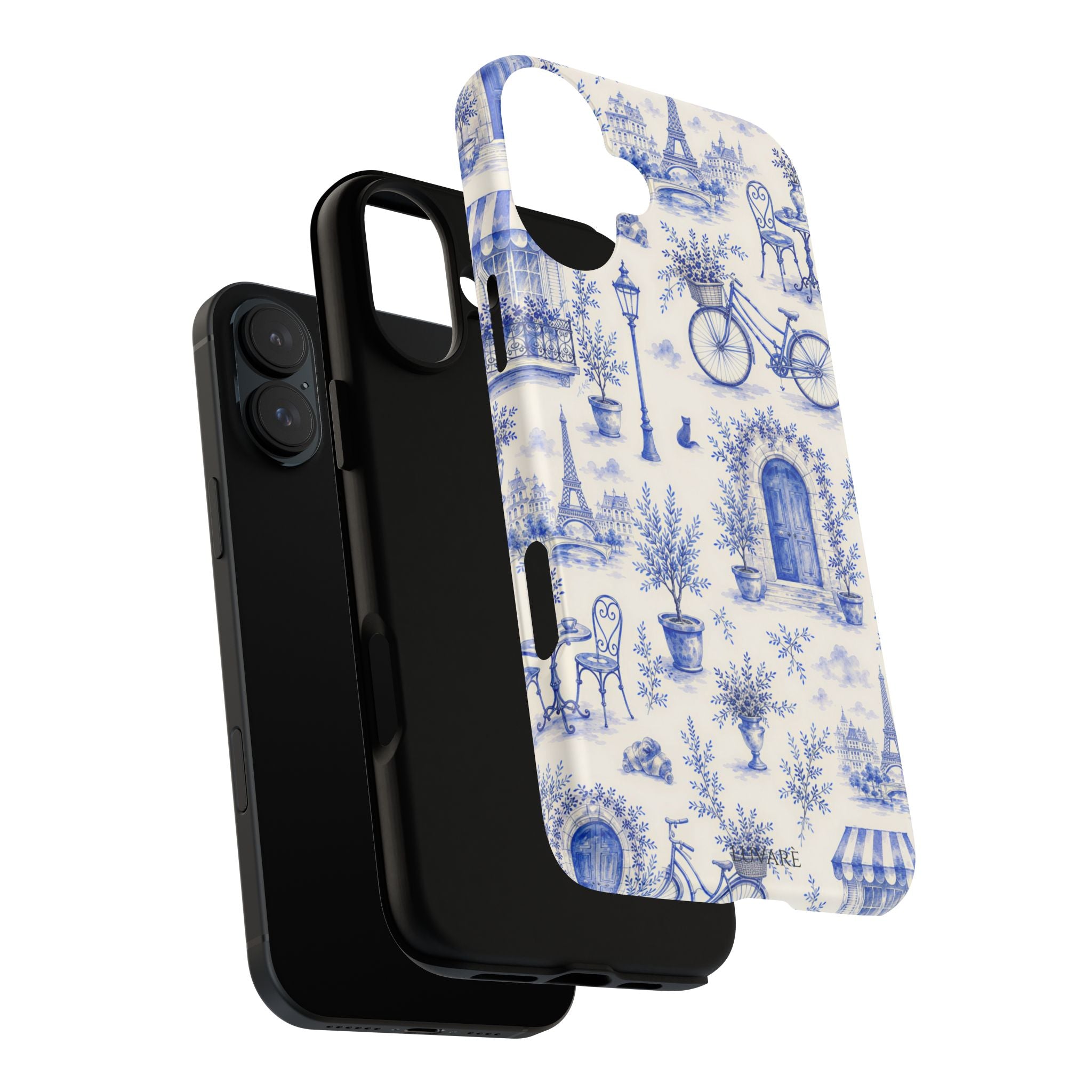 Paris Blue Toile Case