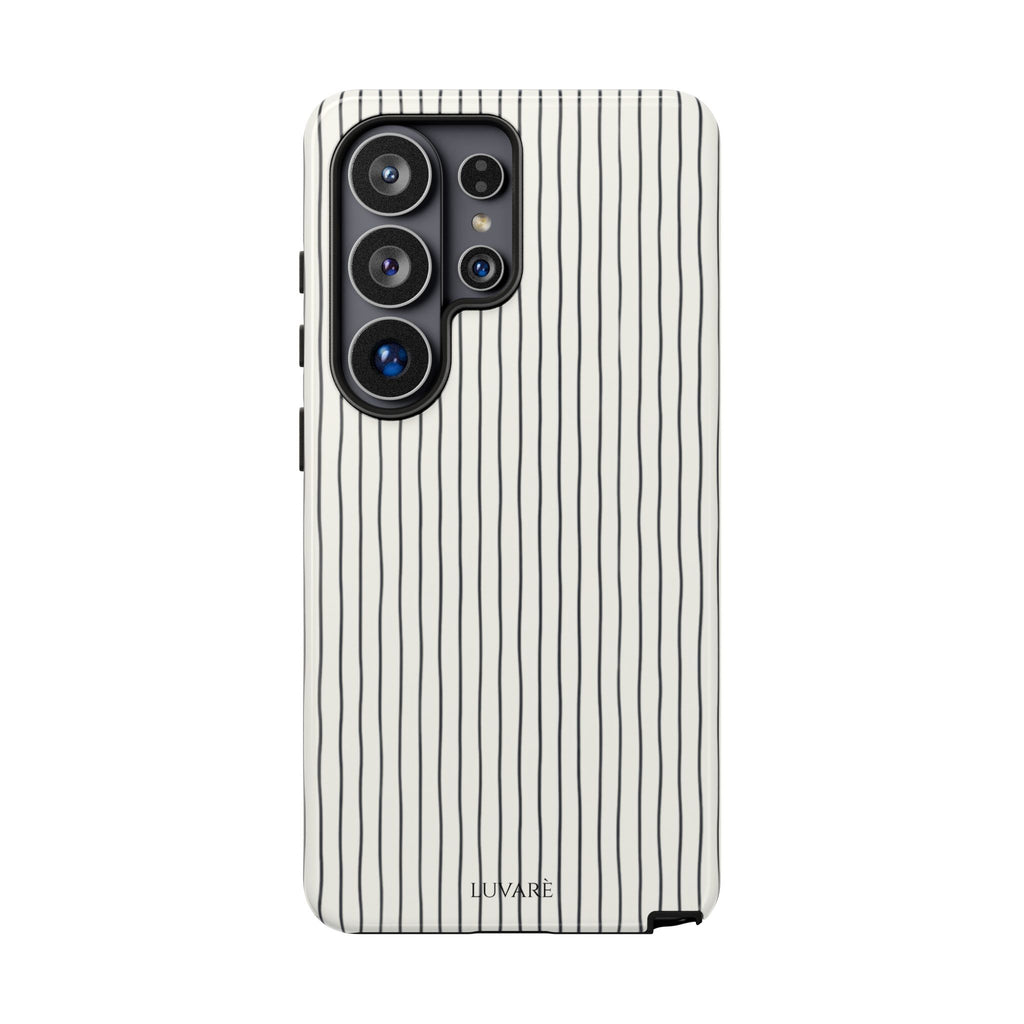 Black Pinstripe Case